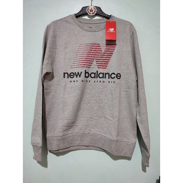 Sweater Crewneck New Balance Grey Original