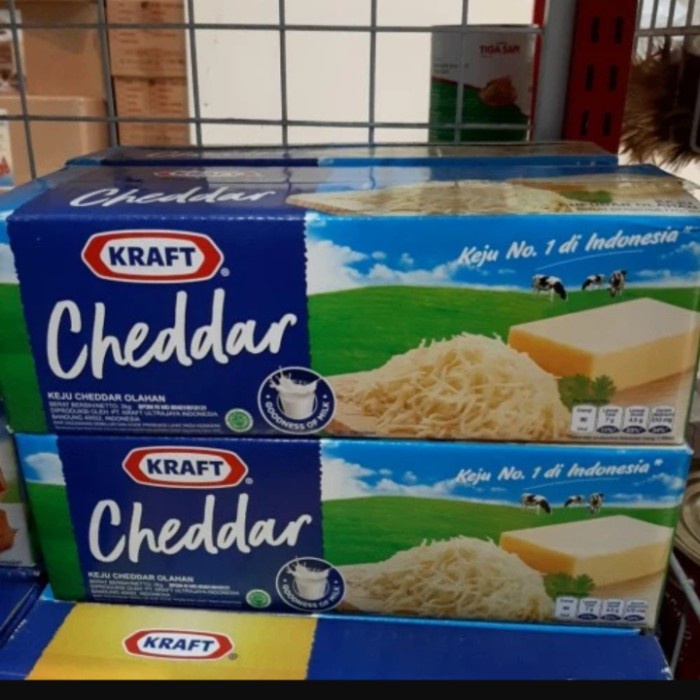 

keju kraft cheddar 2kg / 2 KG cheese