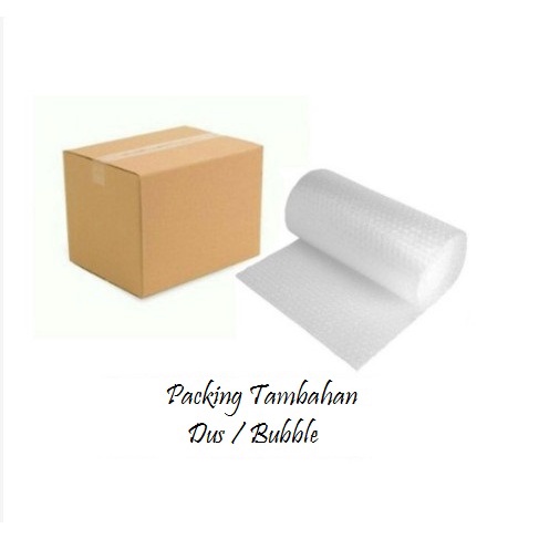 

PACKING TAMBAHAN KARDUS - BUBBLE WRAP