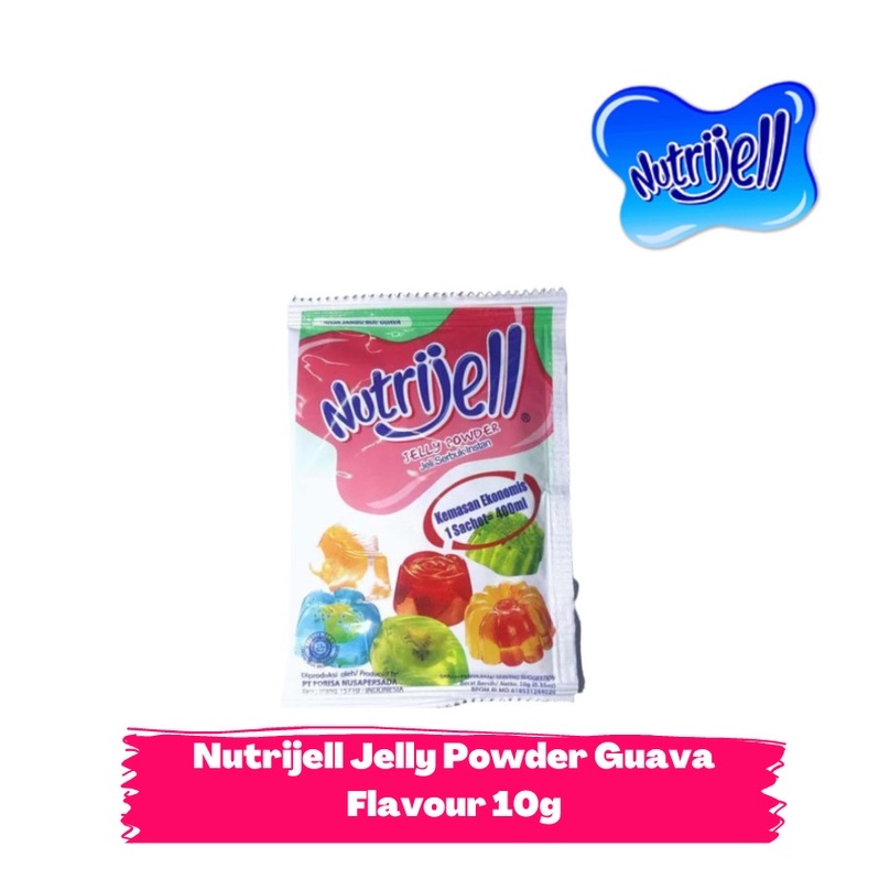 

NUTRIJELL GUAVA/ JAMBU BIJI FLAVOUR 10g