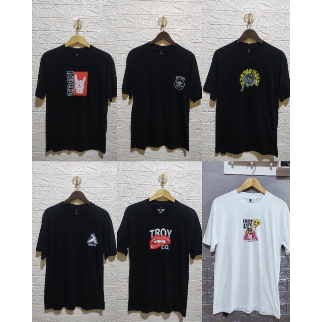 kaos distro original Troy sale