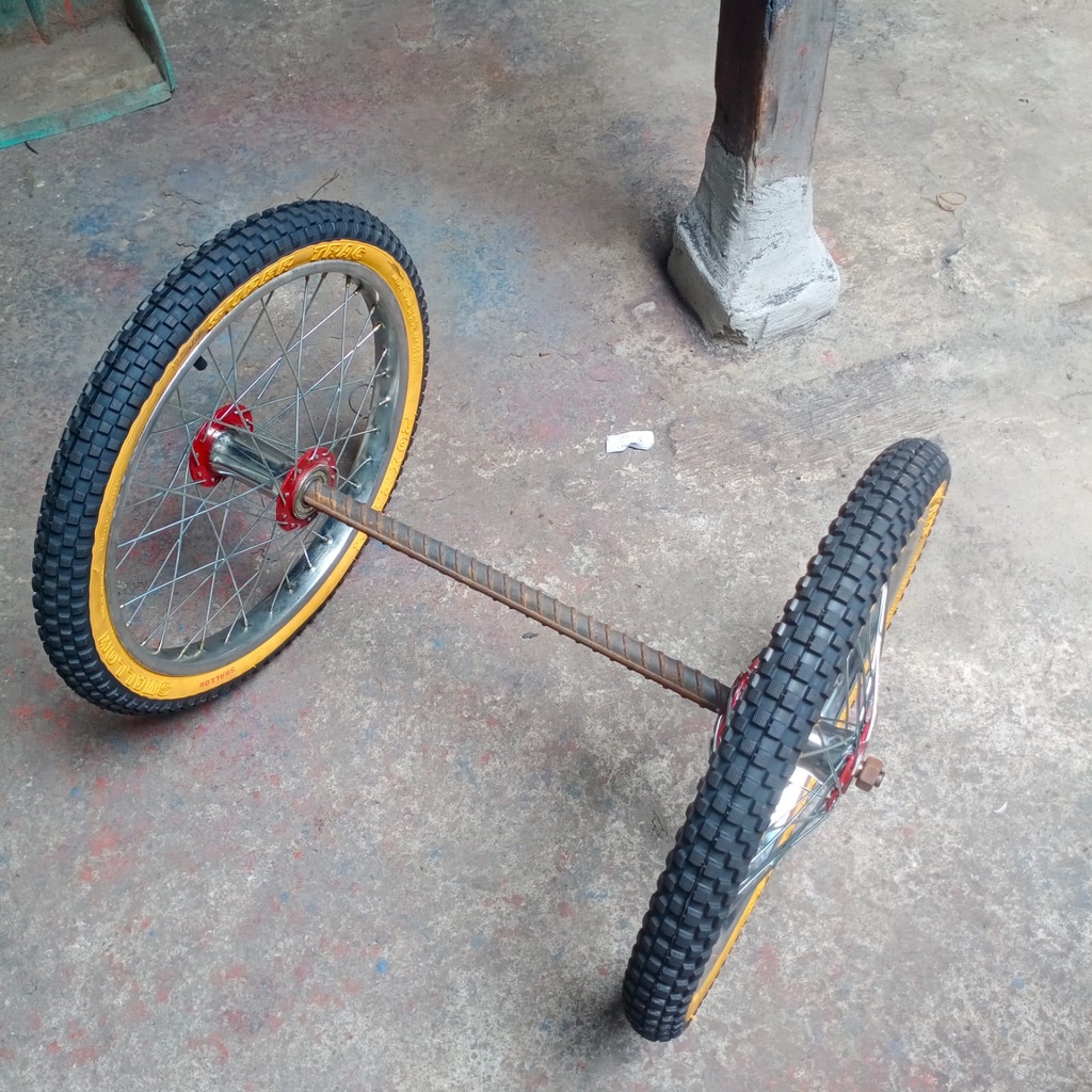 RODA GEROBAK VELG BMX 20