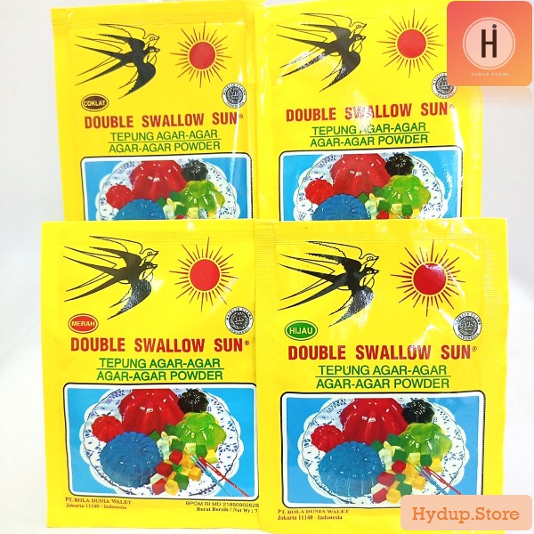 

Agar Agar | Ager Double Swallow Sun Jelly 7 Gr