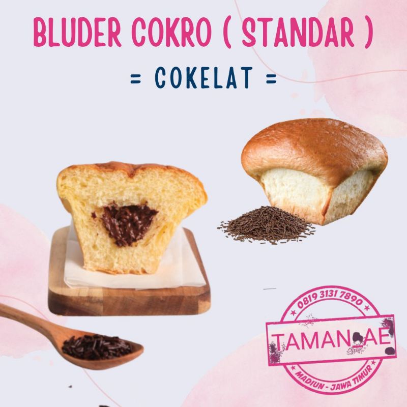 16 Varian Rasa STANDAR Roti Bluder Cokro Madiun-Cokelat