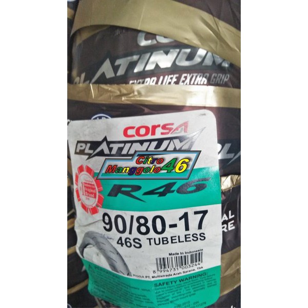 Dijual Ban Yamaha R15 Corsa Platinum 90 80 17 R46 Diskon