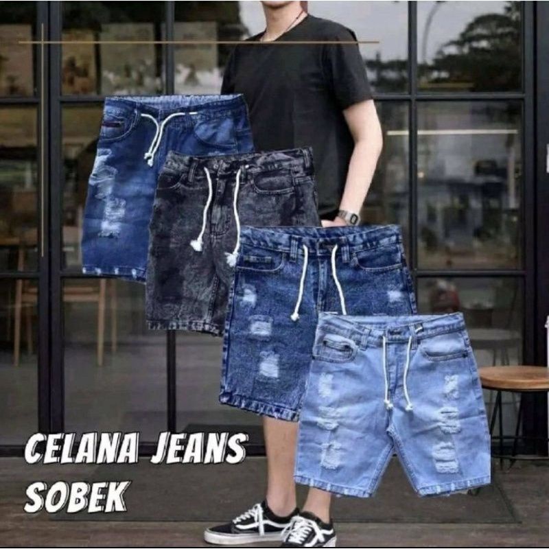 celana jeans sobek pria-celana sobek pria pendek-celana sobek pria-celana pria kekinian-celana jeans