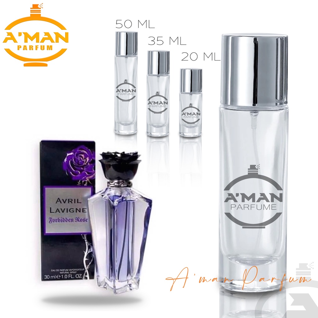 PARFUM REFILL AVRIL LAVIGNE FORBIDDEN ROSE BOTOL SPRAY 30 ML
