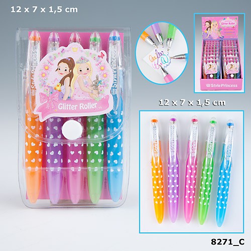 

My Styles Princess TM 8271 My Styles Princess Glitter Gel Pen Set, 5 Colours