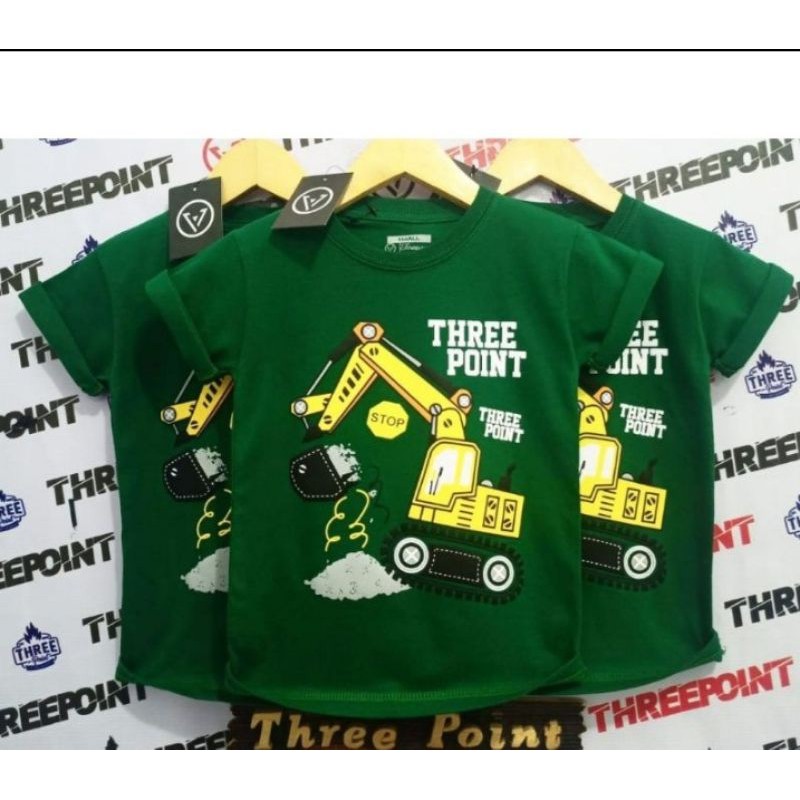 Kaos anak three point