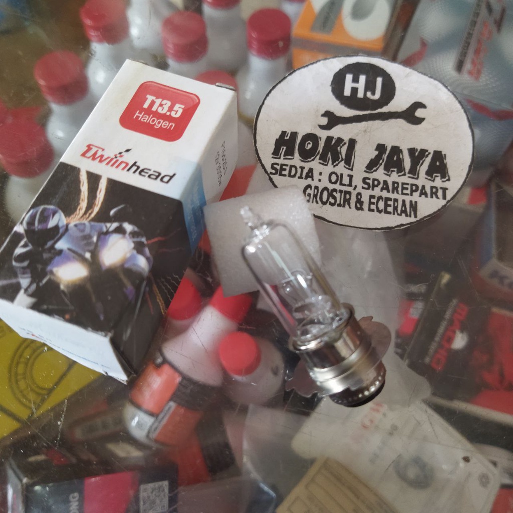 Lampu Hologen Bohlam Depan Honda Supra x Lama kaki 3
