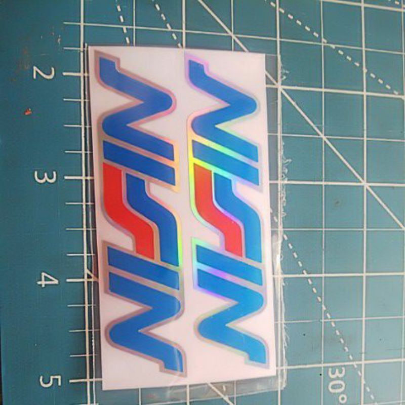 stiker cuting nisin (A6)