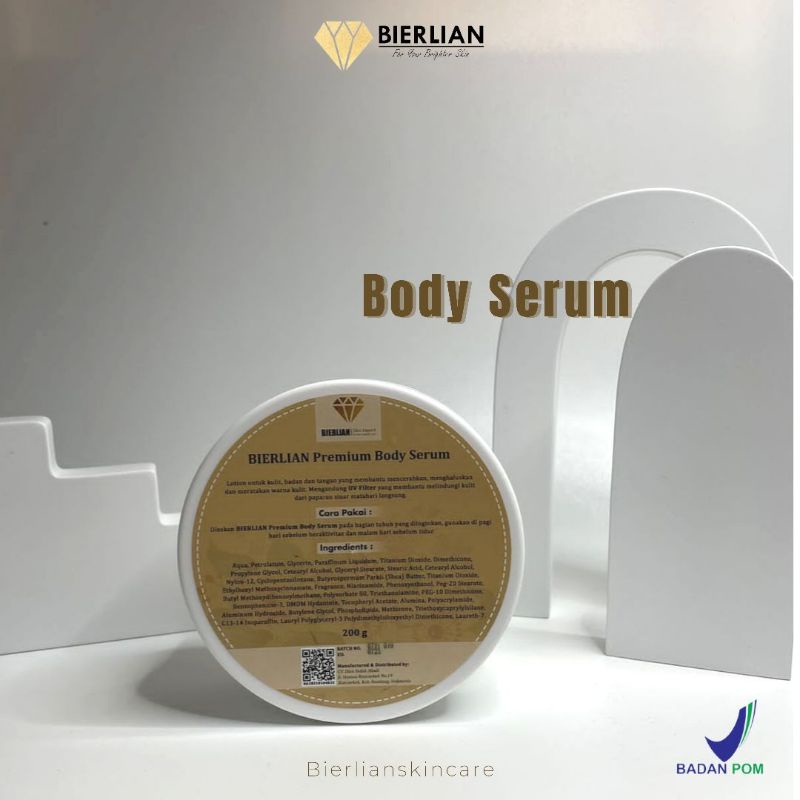 (BPOM) BODY SERUM BIERLIAN SKINCARE