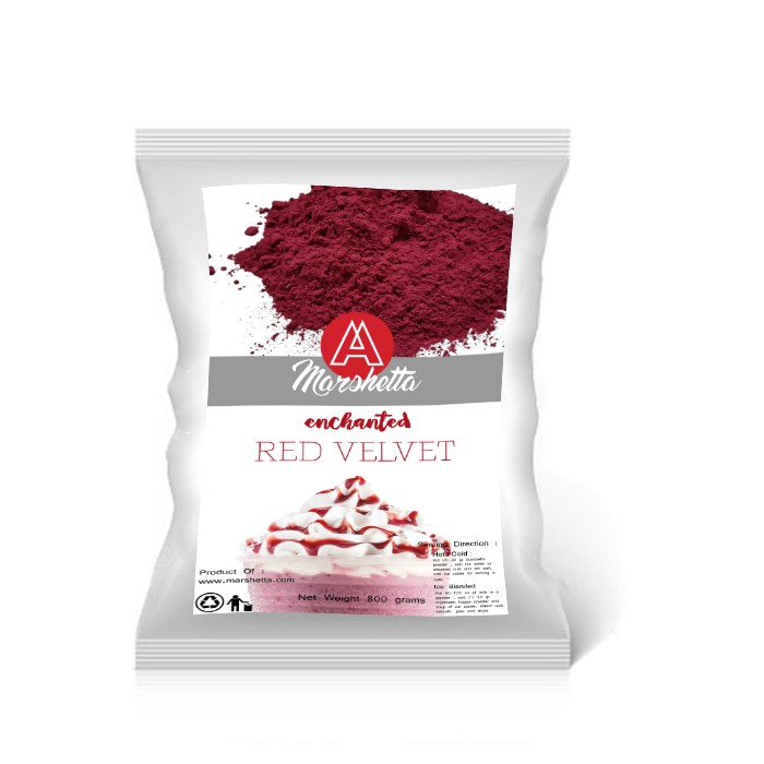 

Marshetta RED VELVET Frappe Powder / Bubuk Latte Red Velvet