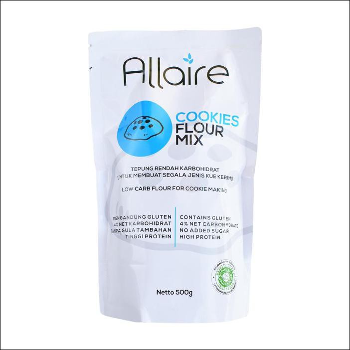 

ALLAIRE COOKIES FLOUR MIX 500 GR (KETOGENIC)