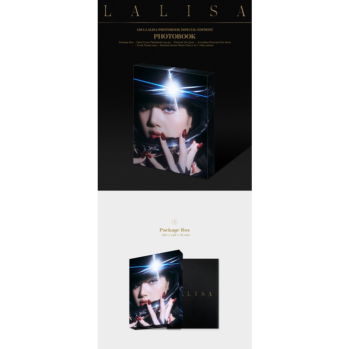 BLACKPINK LISA-LALISA-PHOTOBOOK Special Edition (+YG Benefit)