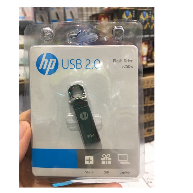 # HJ # FLASHDISK HP METAL 8GB / USB HP 8GB