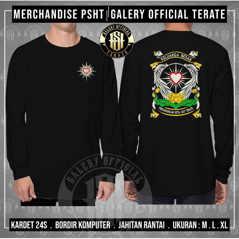 KAOS BORDIR PANJANG PSHT