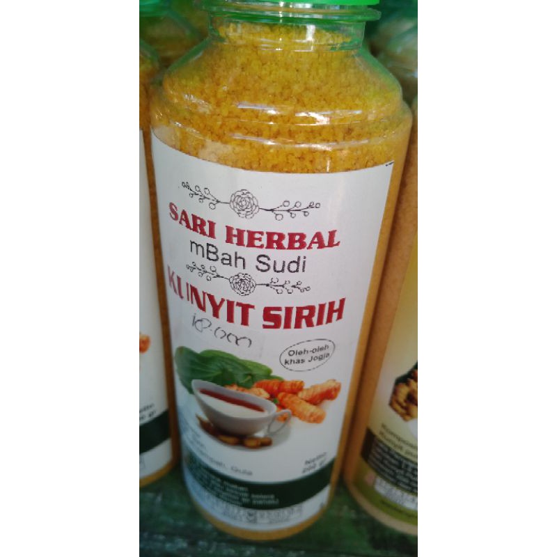 

minuman sari herbal