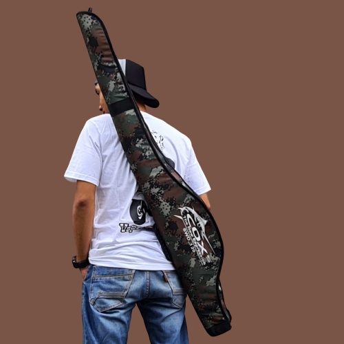 Tas Joran Pacing 120Cm. Tas Joran Pancing 120Cm Murah. Tas Pancing Gendong 120Cm. Tas Pancing