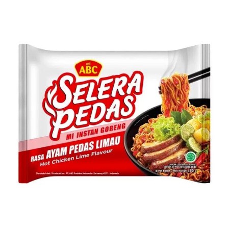 

ABC Selera Pedas Mie Goreng Ayam Pedas Limau
