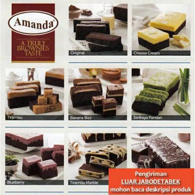 

Brownies Amanda Khas BANDUNG