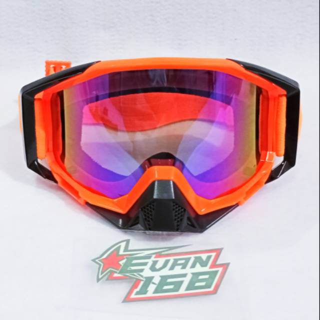 Kacamata Goggle Motor Cross Trail LY 100 Gen Versi 2 Iridium