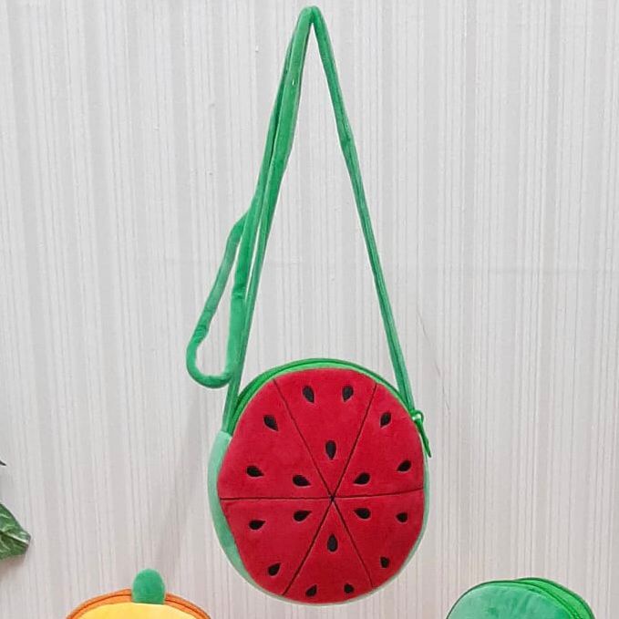 Tas Slempang Buah Ukuran S Nanas Jeruk Semangka Fruit