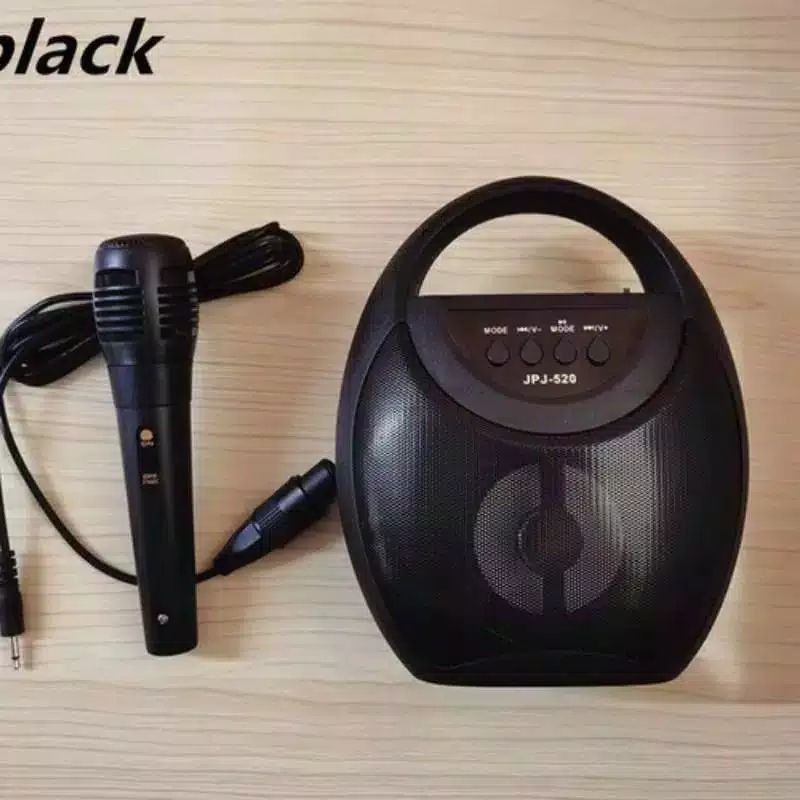 LC- speaker portable model JPJ 520 BT SPEAKER ADA MIC KARAOKE