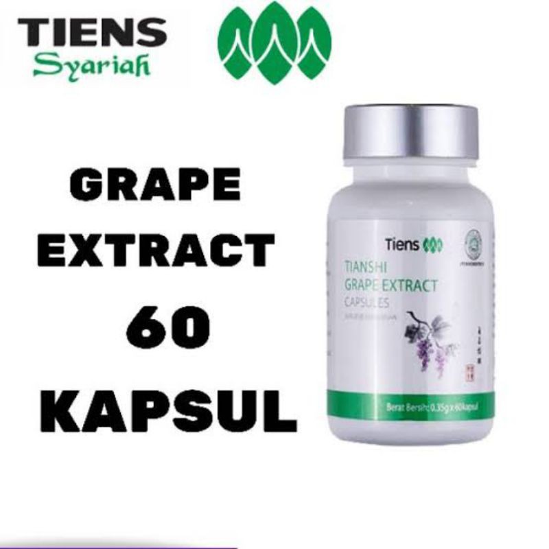 [ Tiens ] TERMURAH  GRAPE EXTRACT ~Pelangsing~( 100%ASLI ORIGINAL ) isi 60.kapsul