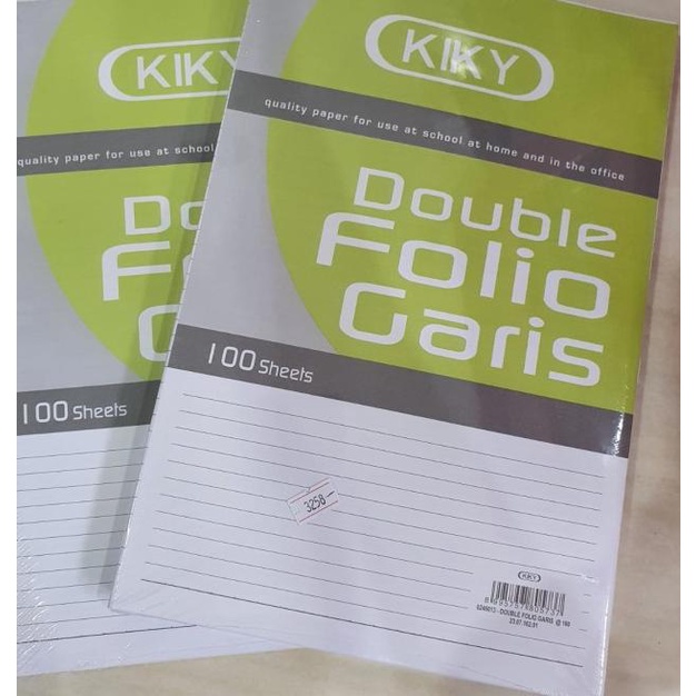 

✿ Double Folio KIKY 100 Shet ➦