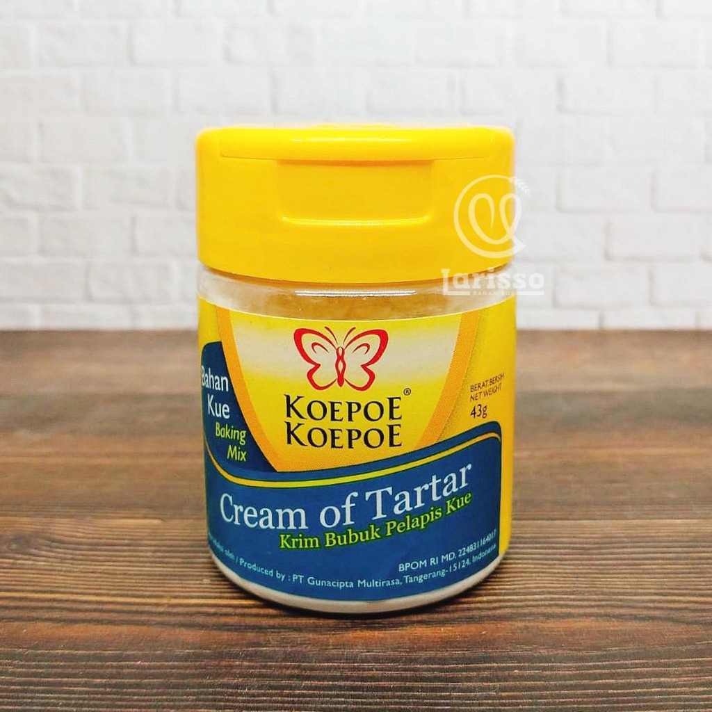 

KOEPOE KOEPOE CREAM OF TAR-TAR KRIM BUBUK PELAPIS KUE 43GR