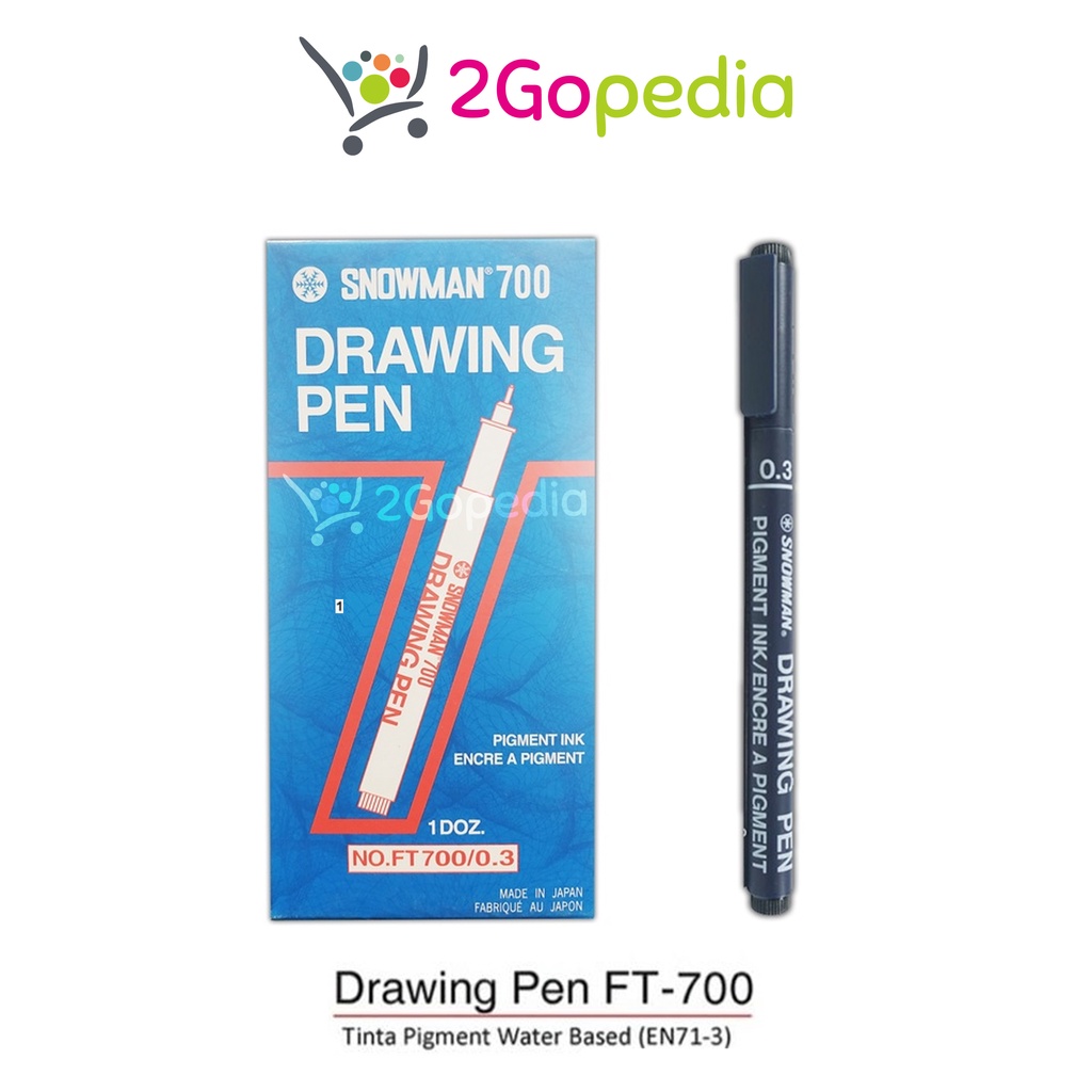

Grosir Gel Pen / Bulpen Drawing Snowman FT 700 0.1 / 0.2 / 0.3 / 0.4 / 0.5 / 0.6 / 0.7 / 0.8 / 1.0 / 2.0 / 3.0
