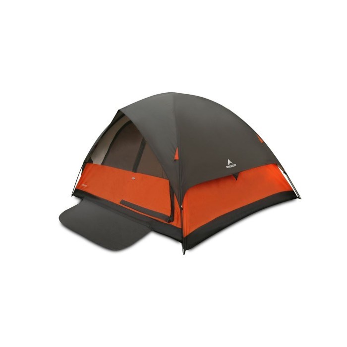 TENDA KEMPING TENDA CAMPING OUTDOOR EIGER1989 ORIGINAL CREEK 5P TENT/TENDA- Orange,All Size - Orange