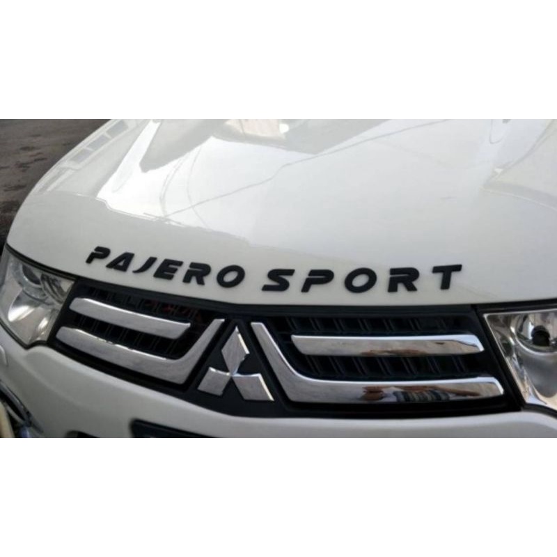 EMBLEM HURUF KAP MESIN PAJERO SPORT