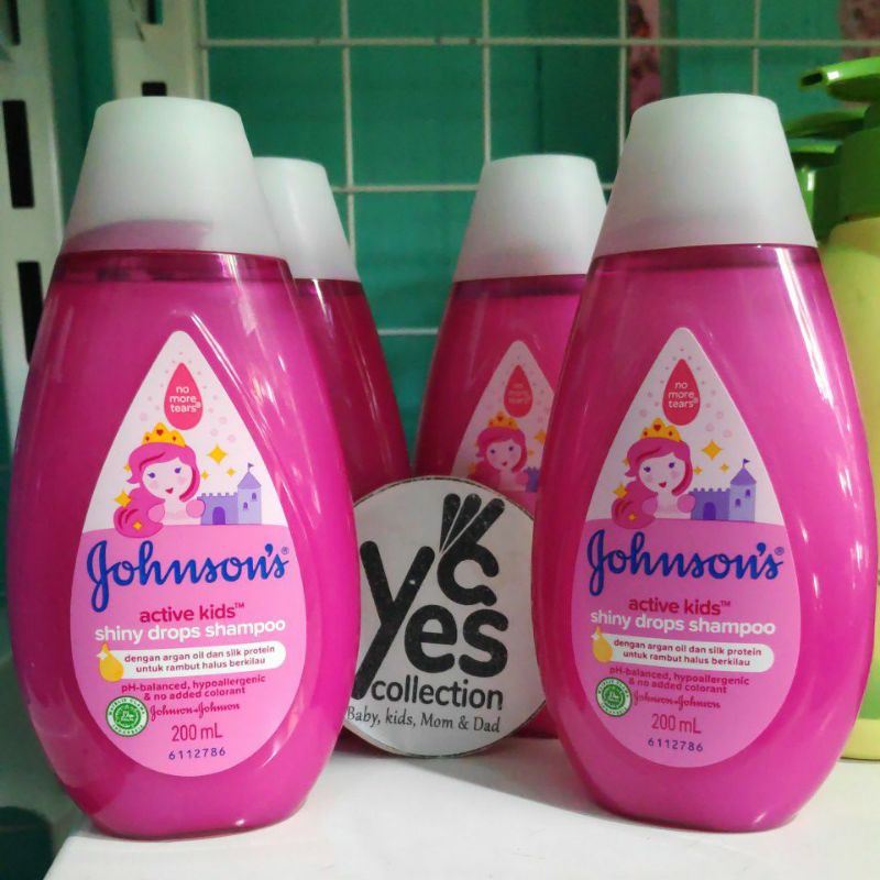 Johnson's Baby soft shiny drops Shampoo 200 ml bayi shampo johnson johnsons perlengkapan mandi