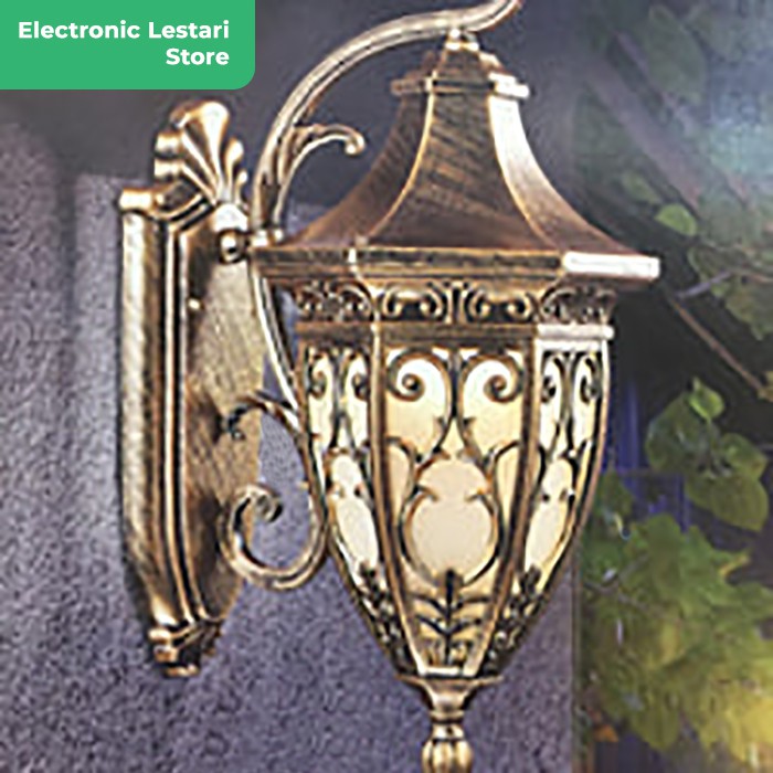 Lampu Hias Dinding Taman Outdoor Klasik Antik