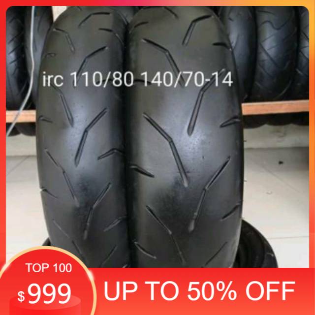 Ban aerox sepasang original ukuran 110/70 140/70 14