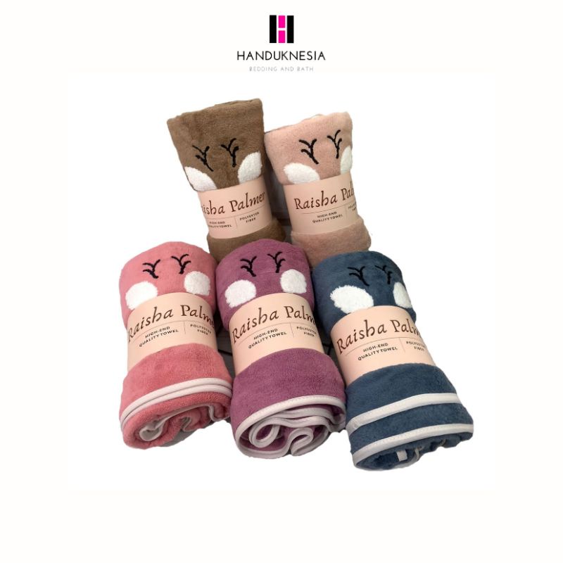 Handuk Microfiber Jumbo , Handuk Raisha Palmer Jumbo , Handuk Polos Jumbo , Handuk Polyester Jumbo ,