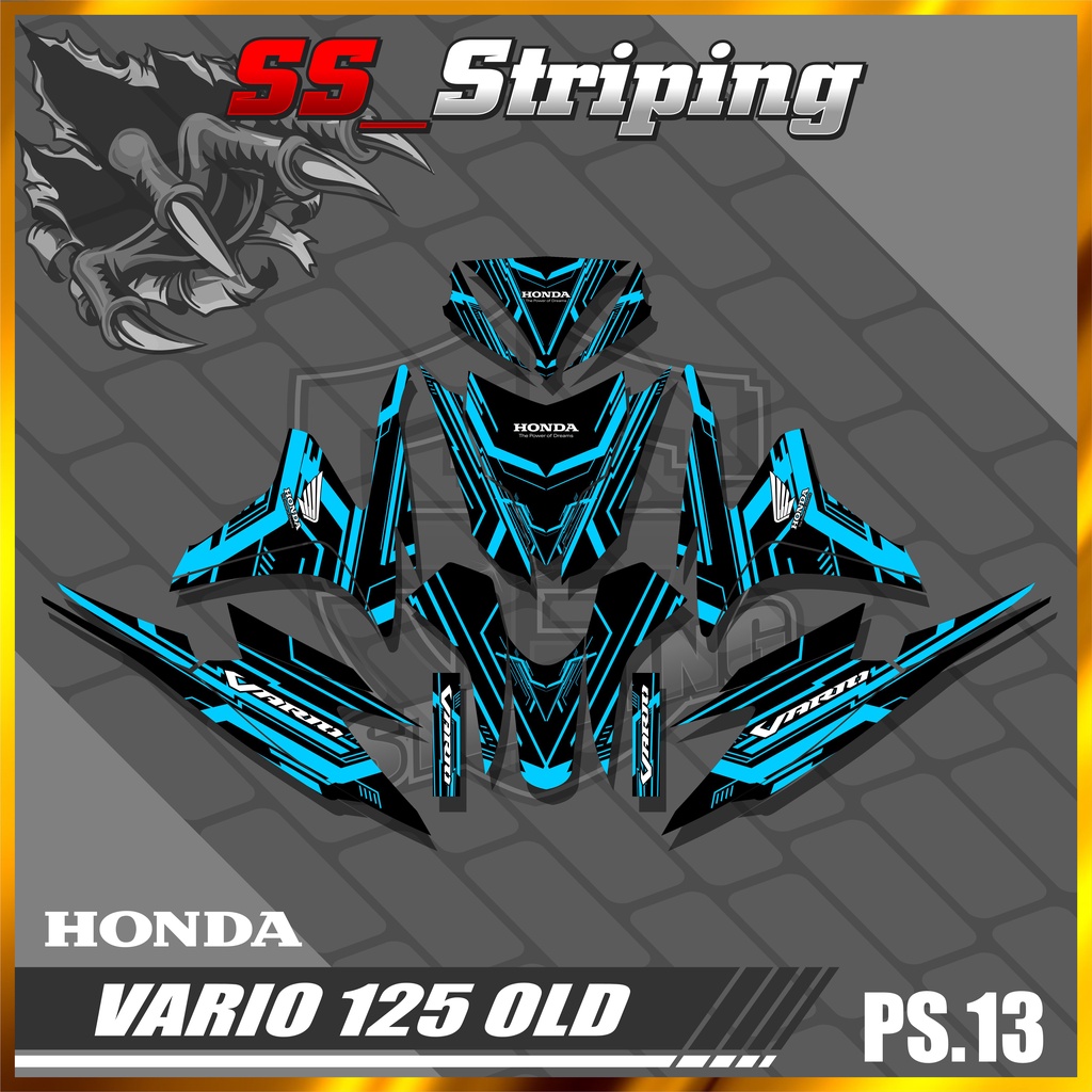Jual Decal Sticker Full Body Vario 125 Old - Stiker Full Body Vario 125
