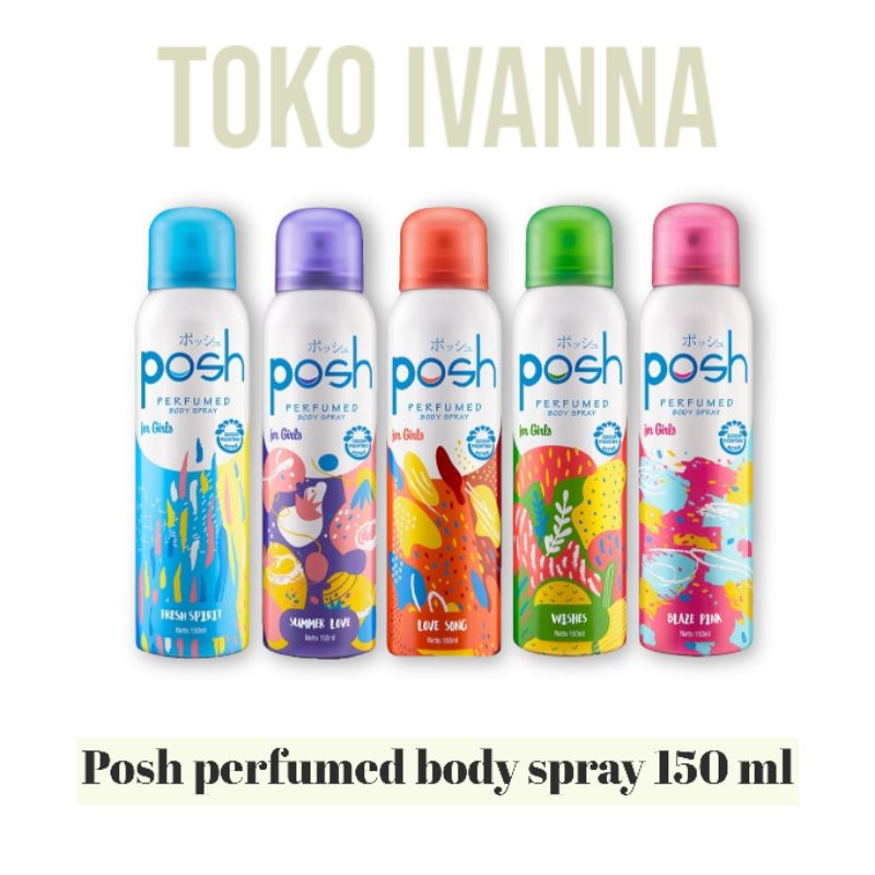 POSH Spray Women Cologne All Variant Botol 150mL