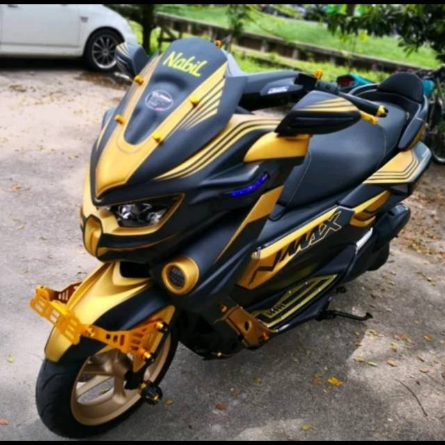 Variasi yamaha nmax  predator v2 nmax predator full set aksesoris motor nmax