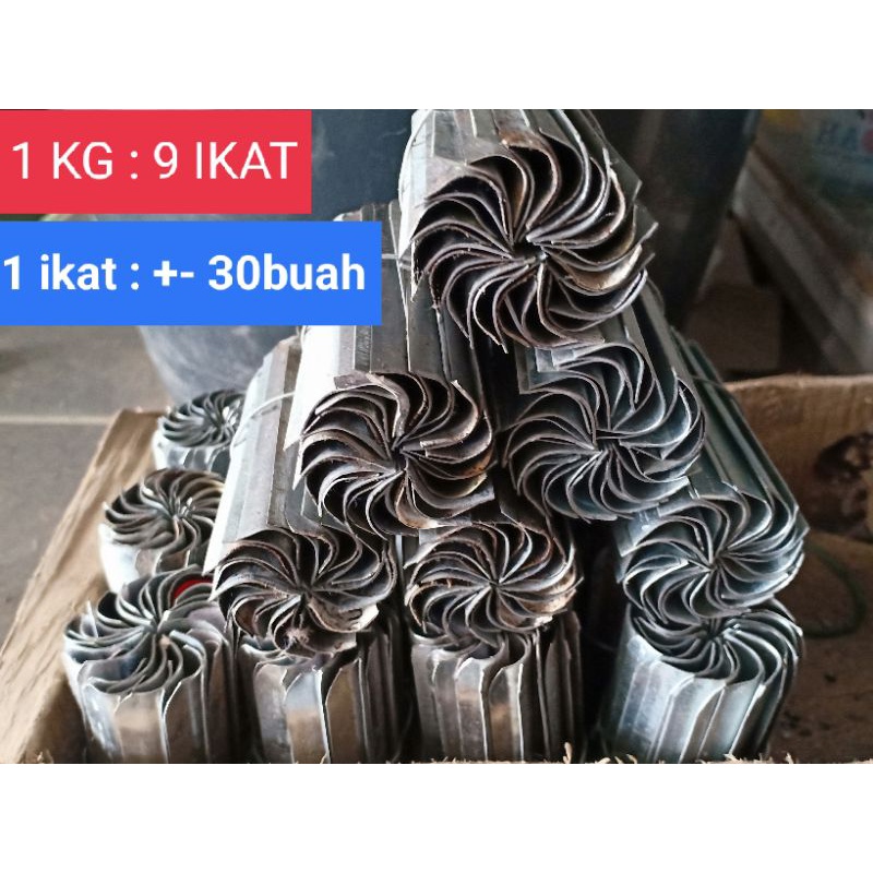 Talang sadap getah karet tebal