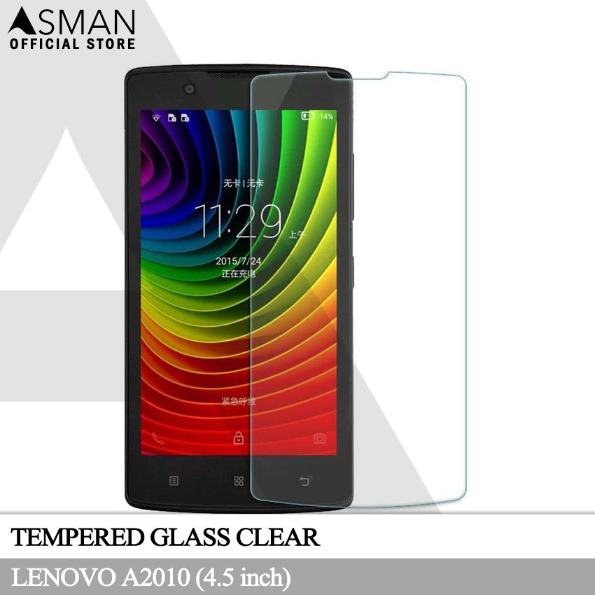 Tempered Glass Lenovo A2010 (4.5&quot;) | Anti Gores Pelindung Layar Kaca - Bening