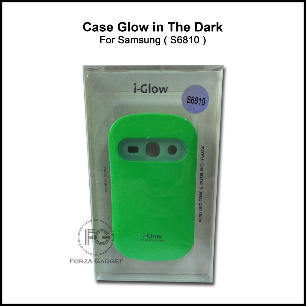 Case i-Glow for Samsung Galaxy Fame S6810 (Glow in The Dark)