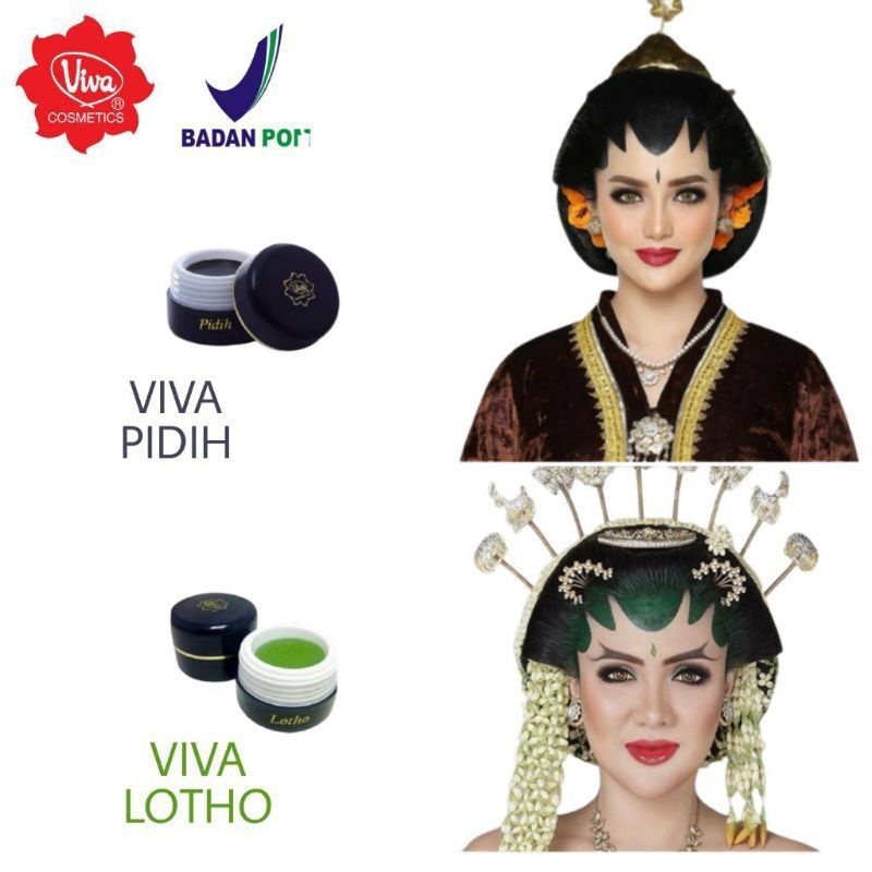 Viva Face Painting 9gr | Body Painting 9gr | Pidih | Lotho | Body Painting Remover