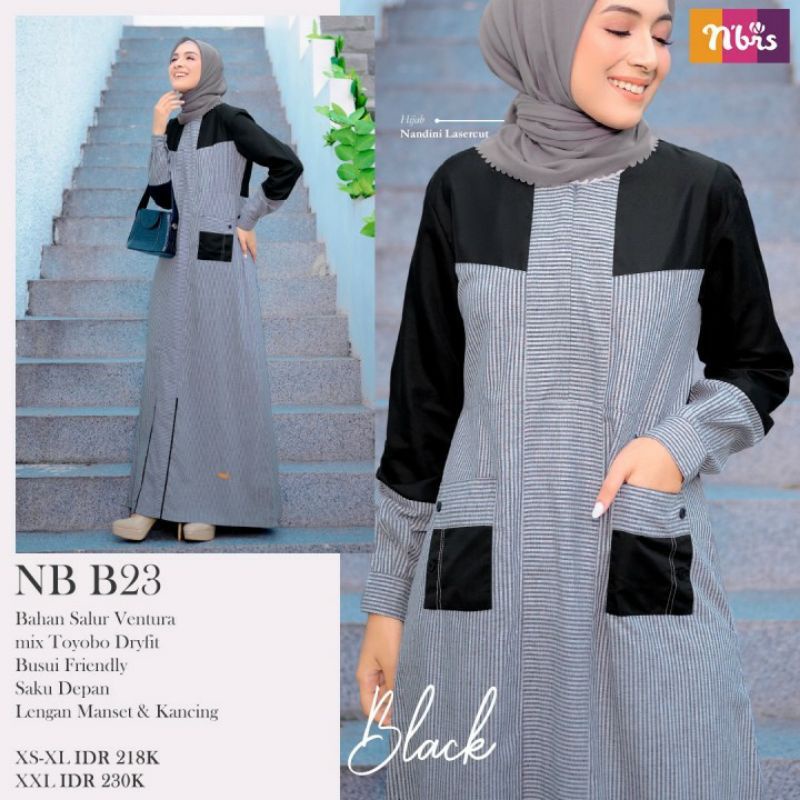 Nibras nb b23 gamis nibras nb b23 gamis muslim nb b23 nibras