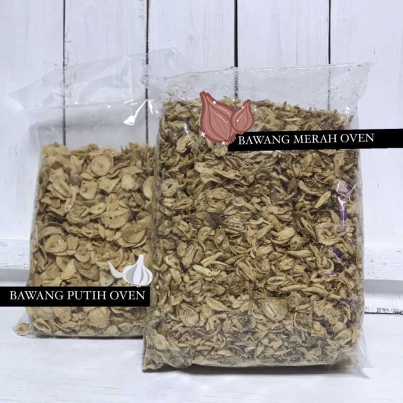 

BAWANG MERAH OVEN / BAWANG PUTIH OVEN 500g