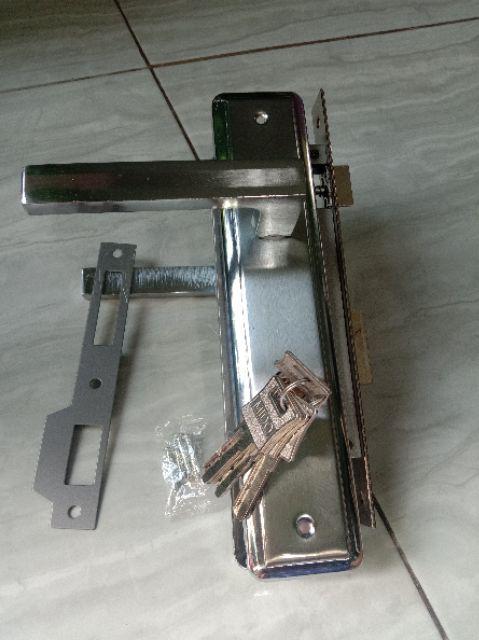 Kunci Pintu Besar / Kunci Slot Besar / Kunci Pintu Rumah Set Model Kotak