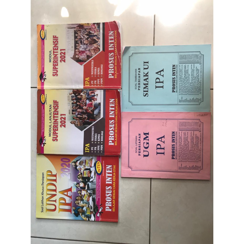 [PRE-LOVED] Buku Prosus INTEN TKA Saintek Superintensif dan Mandiri Edisi 2021 TERBARU