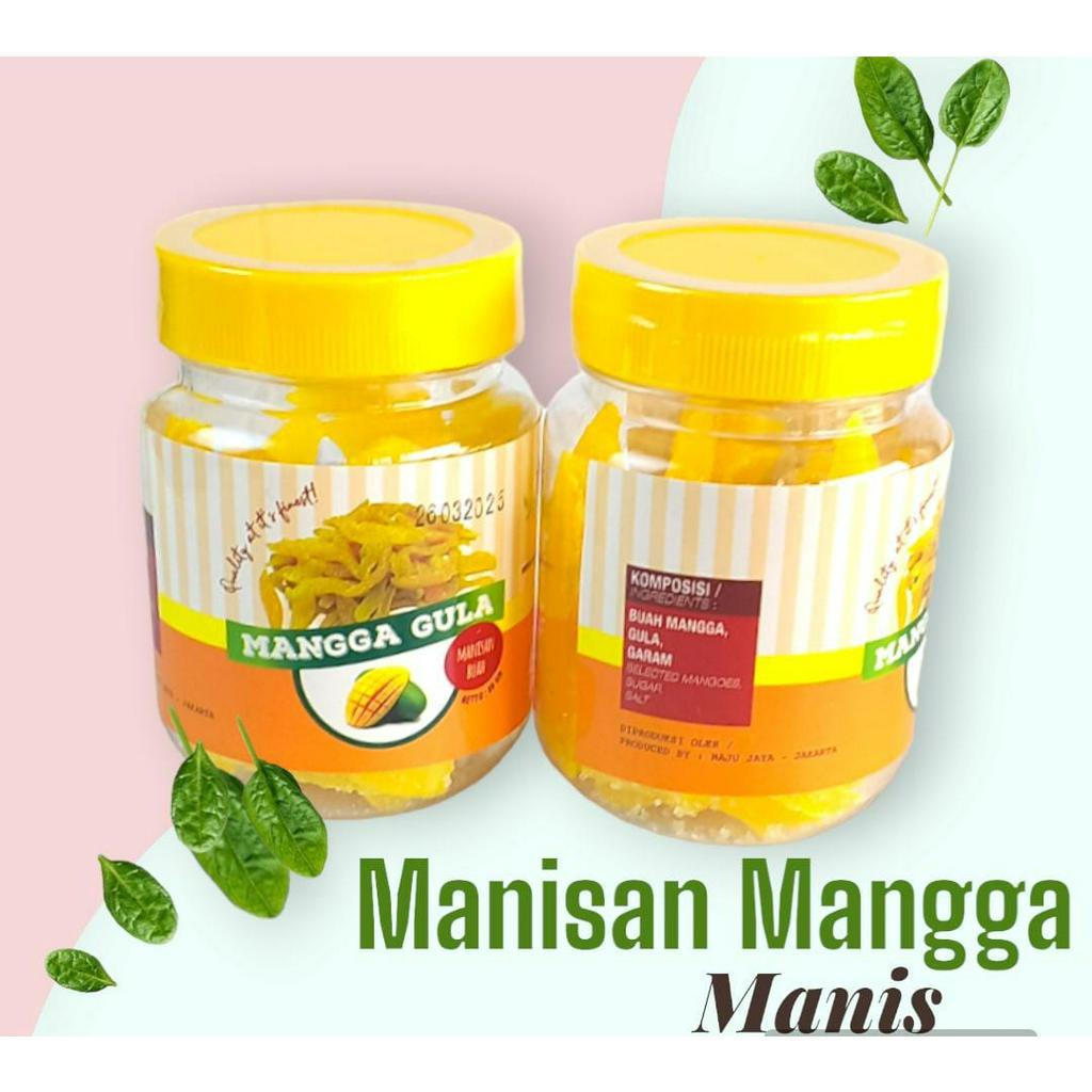 

Manisan Buah Mangga Kuning Gula ukuran 80 gram